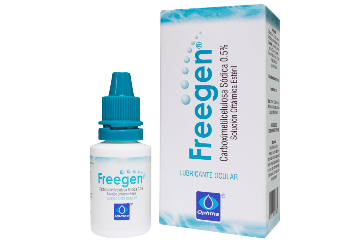 Solución Oftálmica Esteril Lubricante Ocular Freegen 15 ml