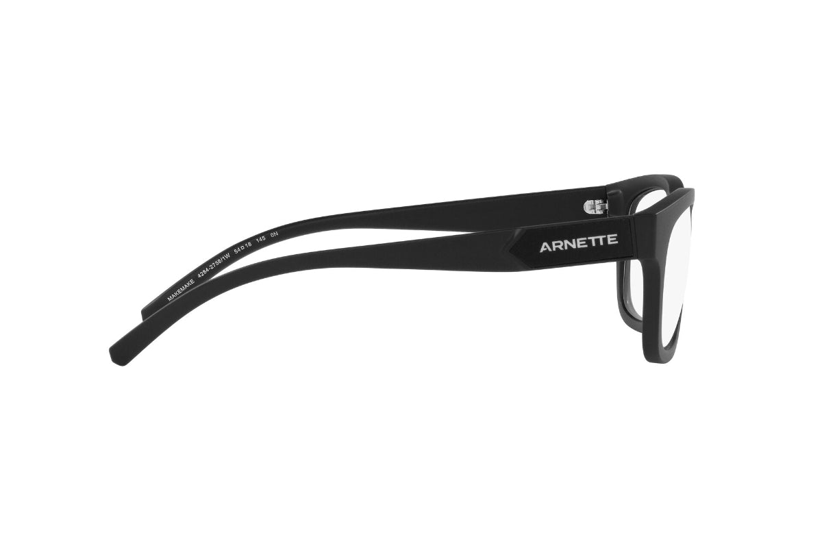 Lentes de Sol Makemake Matte Black Arnette Sustentable