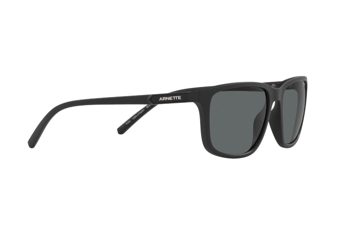 Lentes de Sol Pirx Matte Black Polarizados Arnette Sustentable