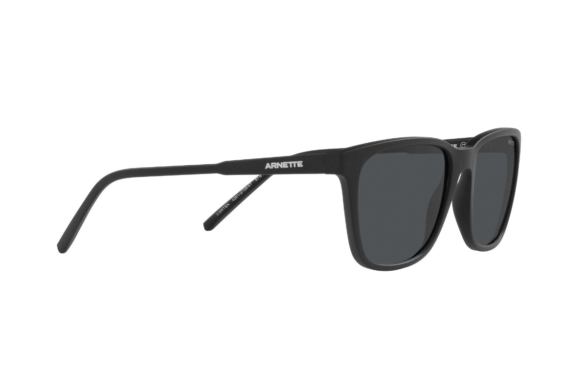 Lentes de Sol Cortex Matte Black Arnette Sustentable