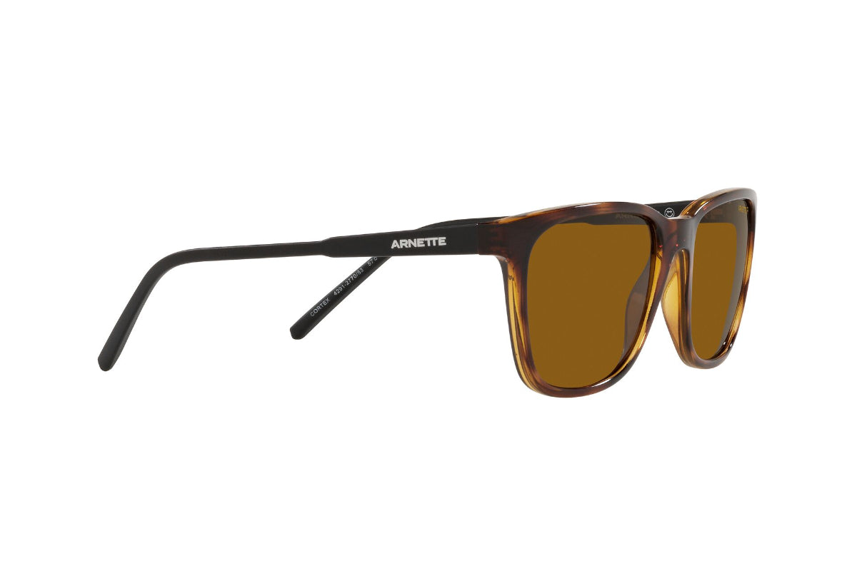 Lentes de Sol Cortex Dark Avana Polarizados Arnette Sustentable