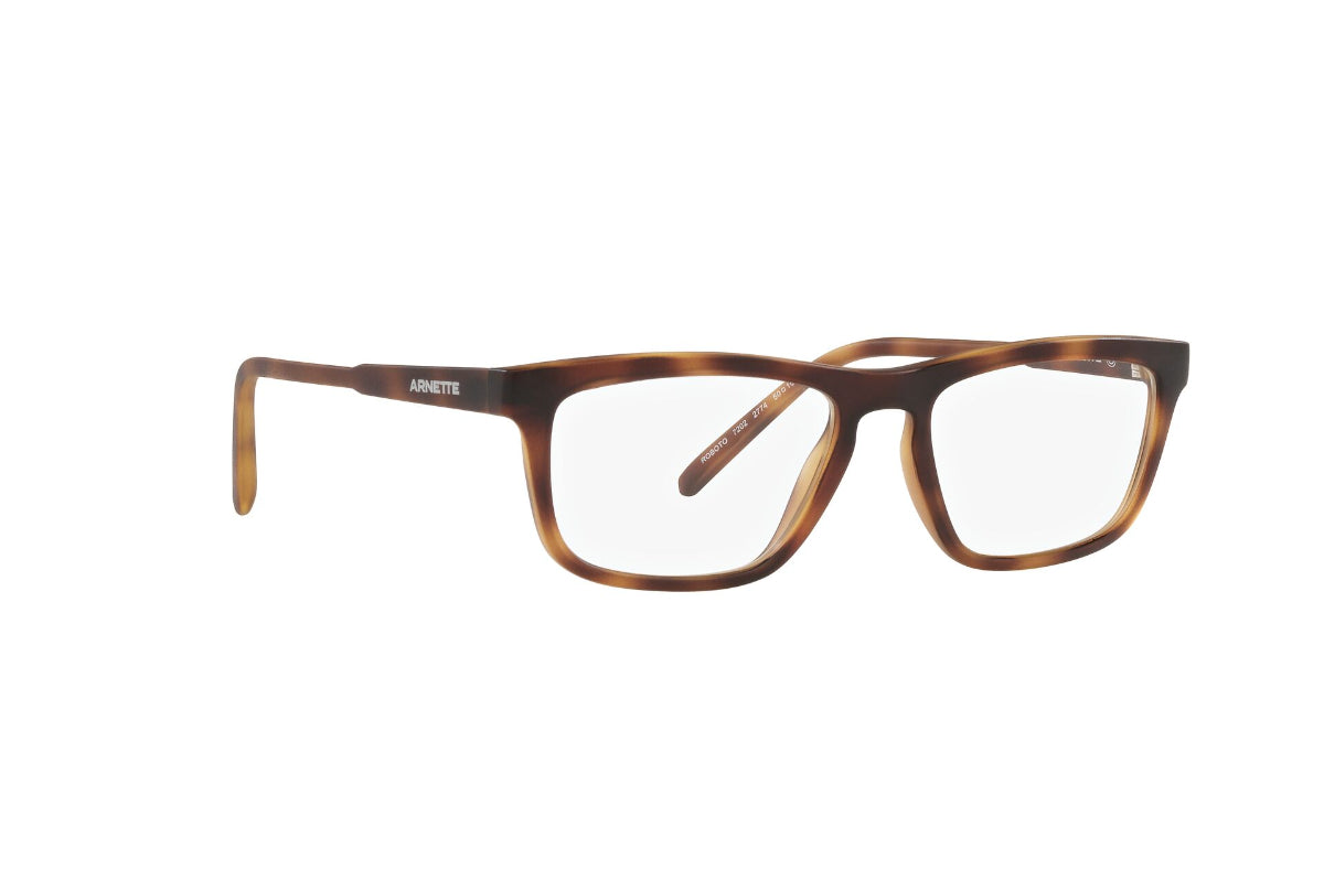 Lentes Ópticos Roboto Matte Dark Avana Arnette Sustentable