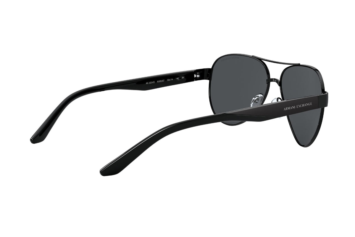 Lentes de Sol Black Armani Exchange