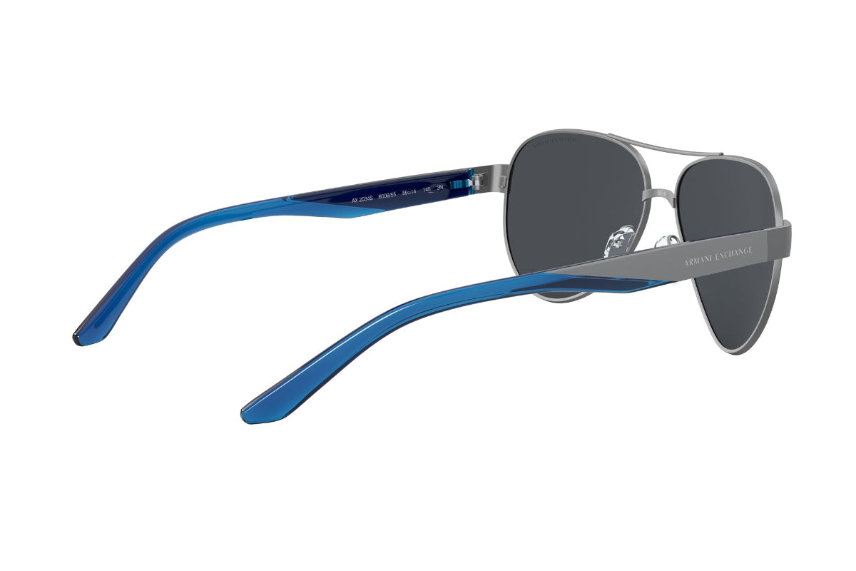 Lentes de Sol Matte Grey Armani Exchange