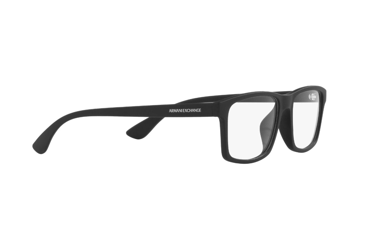 Lentes Opticos Matte Black Exchange Armani Sustentable