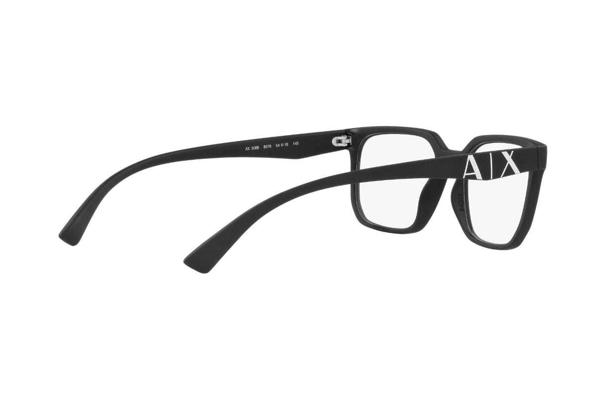 Lentes Opticos Matte Black Exchange Armani