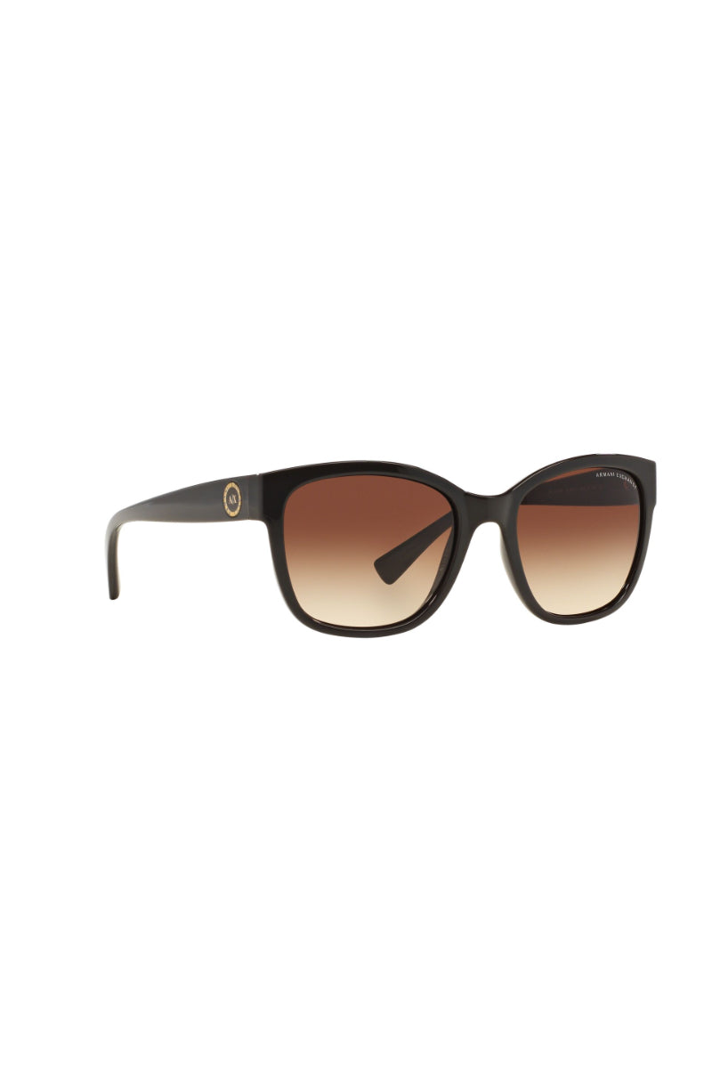 Lentes De Sol Shiny Brown Exchange Armani