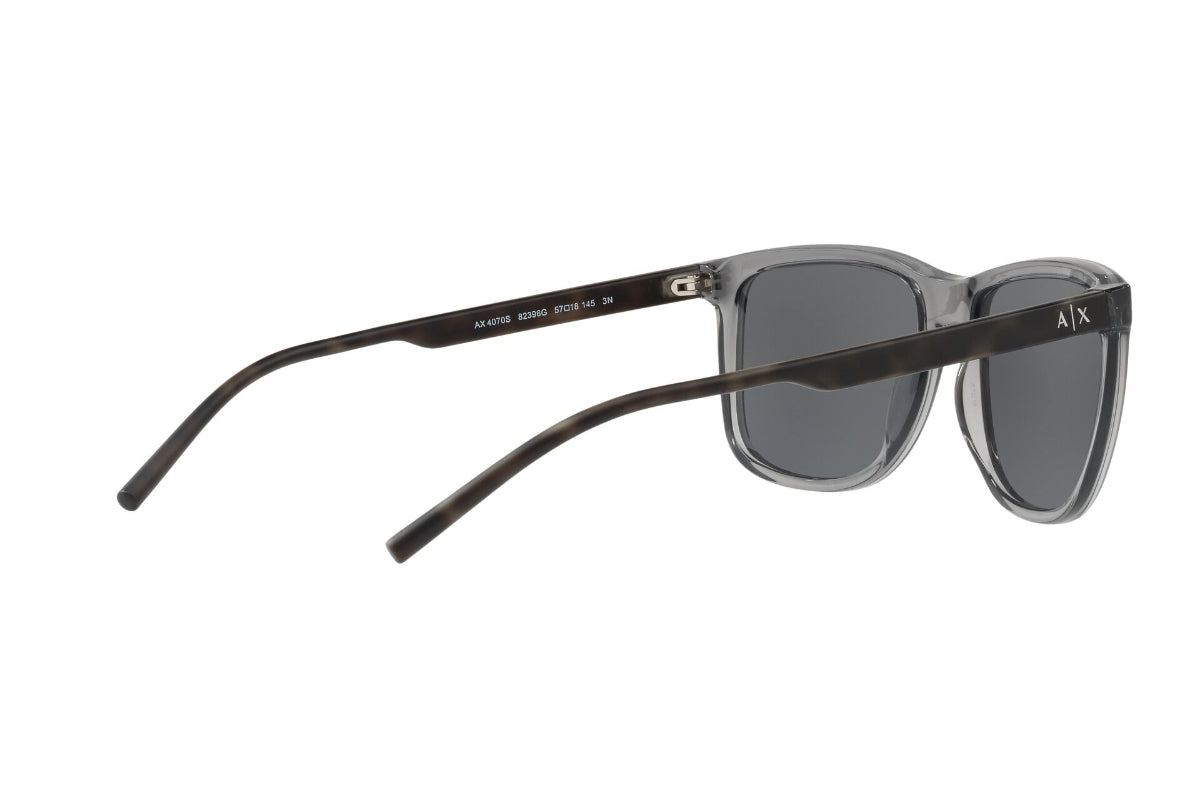 Lentes de Sol Transparent Grey Armani Exchange
