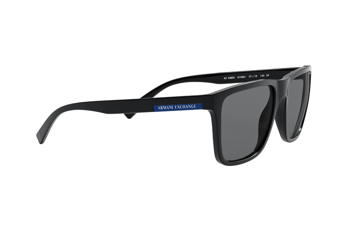 Lentes de Sol Shiny Black Polarizado Armani Exchange