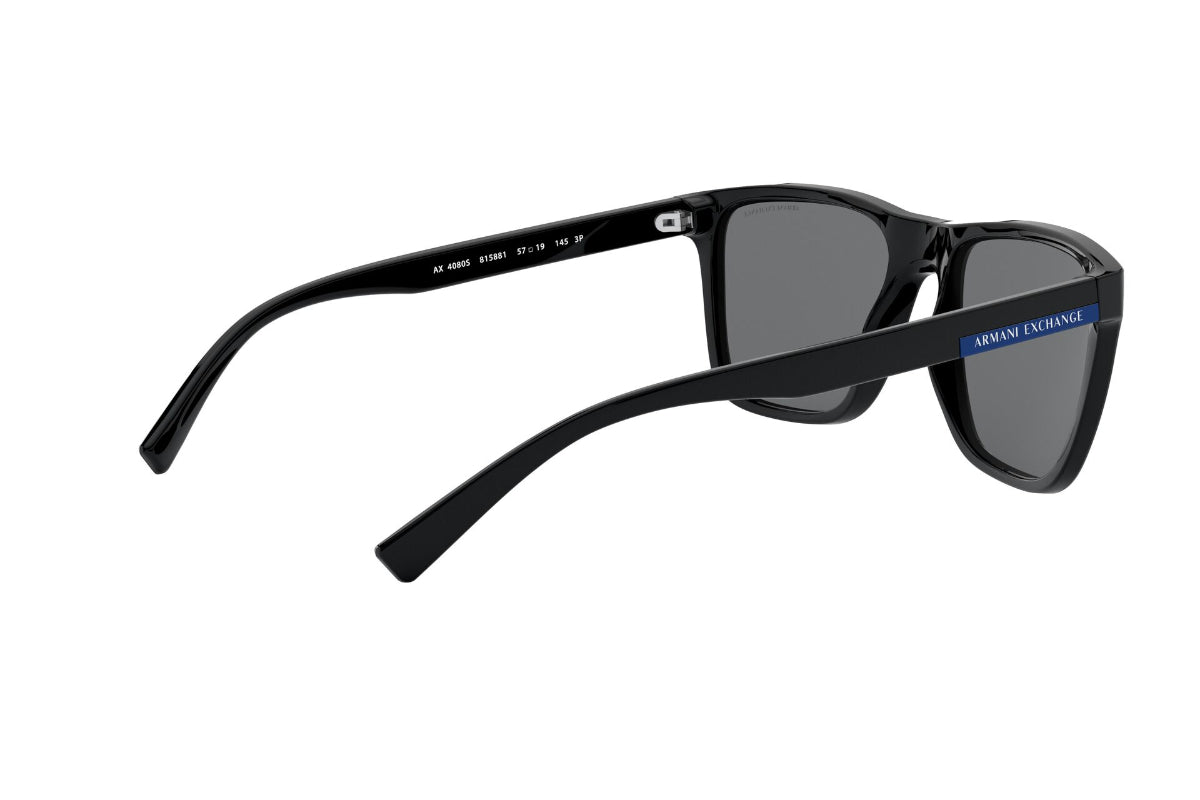 Lentes de Sol Shiny Black Polarizado Armani Exchange