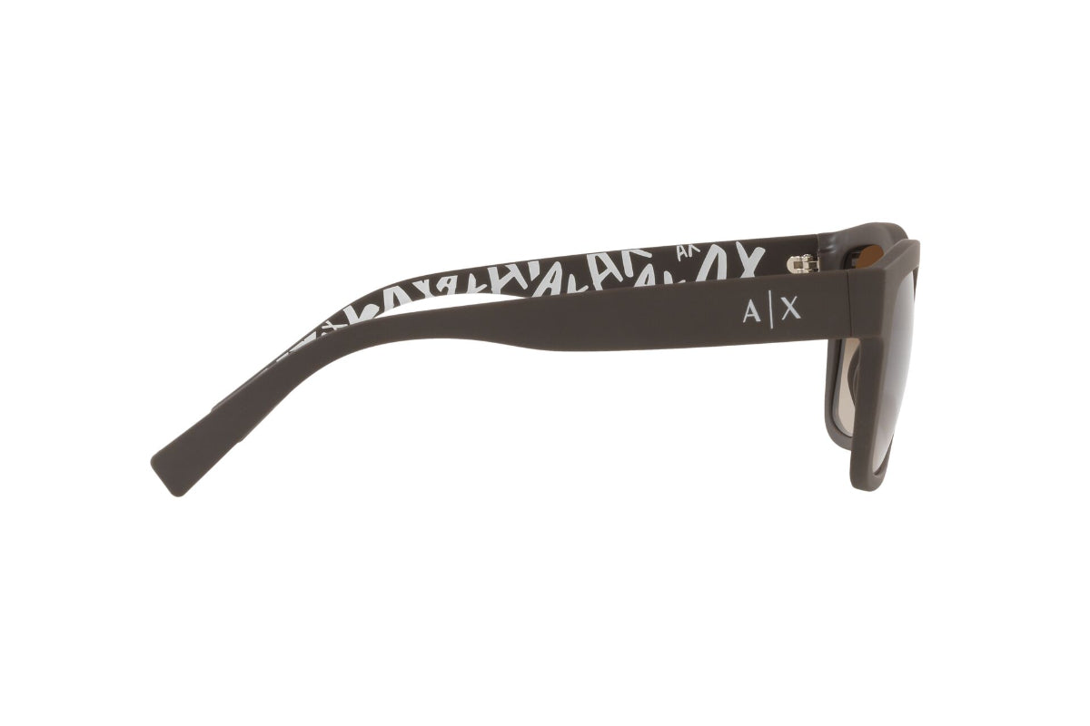 Lentes de Sol Matte Brown Exchange Armani