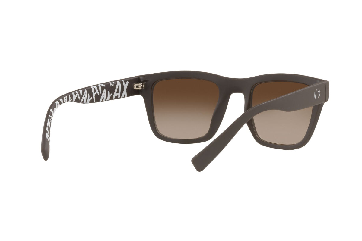 Lentes de Sol Matte Brown Exchange Armani