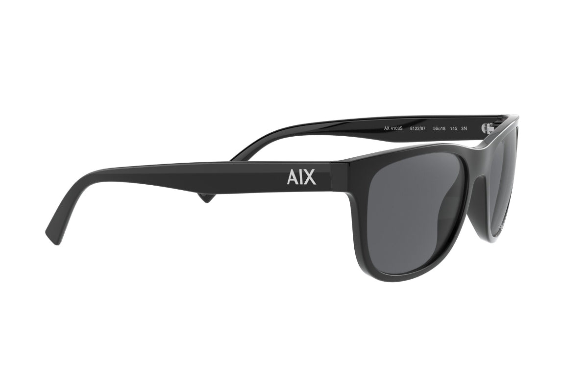 Lentes de Sol Matte Black Armani Exchange