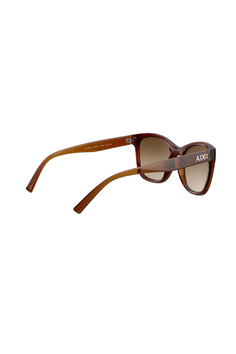 Lentes De Sol Shiny Havana Exchange Armani