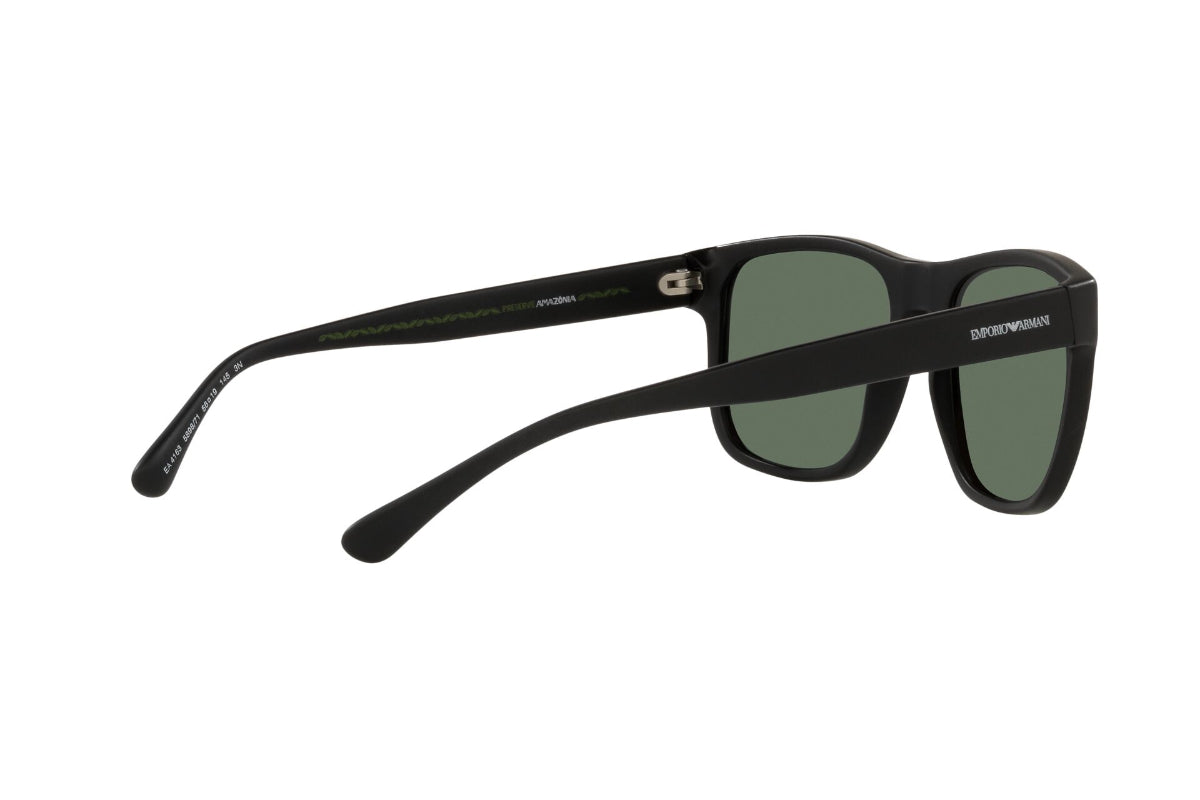 Lentes de Sol Matte Black Emporio Armani