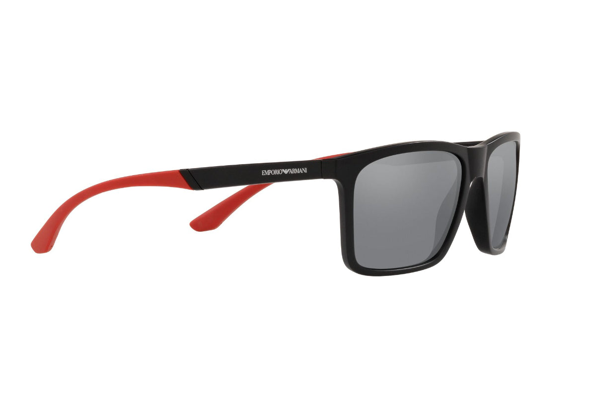 Lentes de Sol Matte Black Emporio Armani