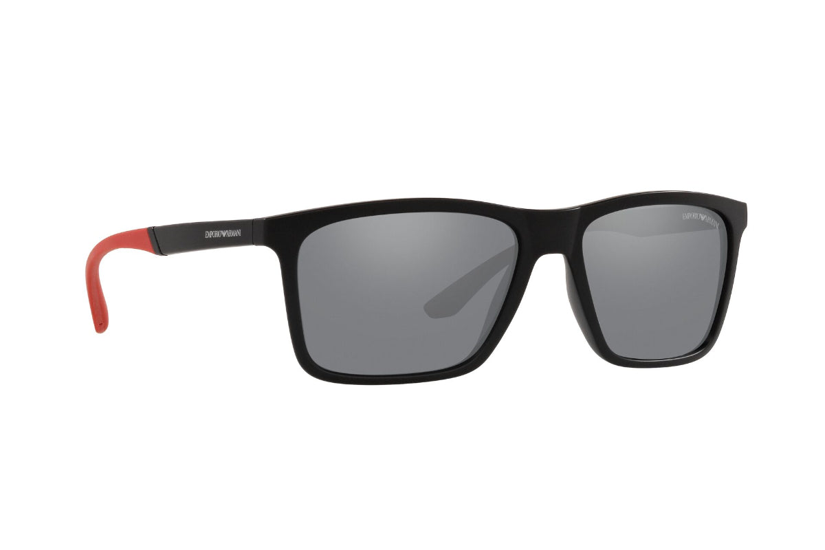 Lentes de Sol Matte Black Emporio Armani