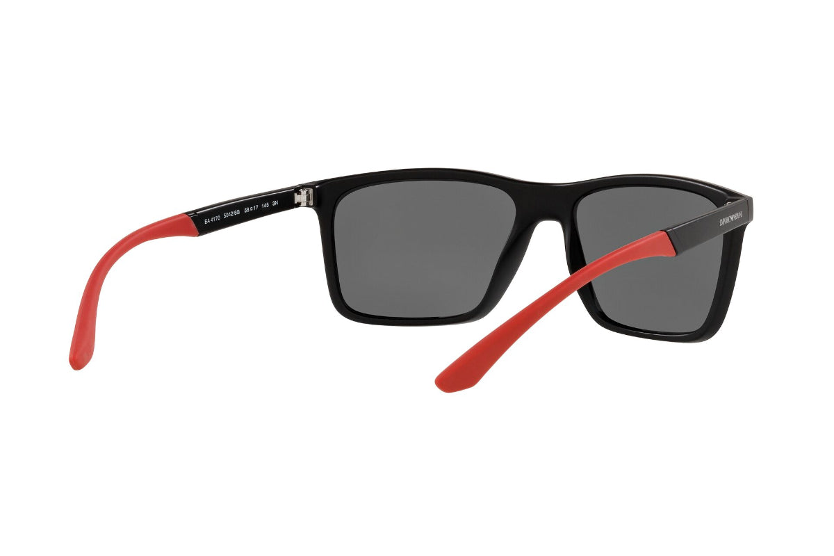 Lentes de Sol Matte Black Emporio Armani