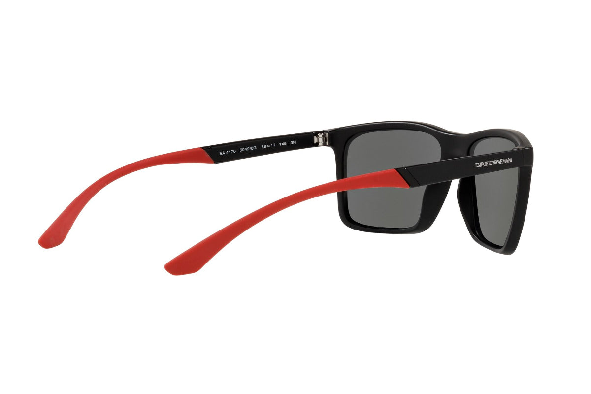 Lentes de Sol Matte Black Emporio Armani