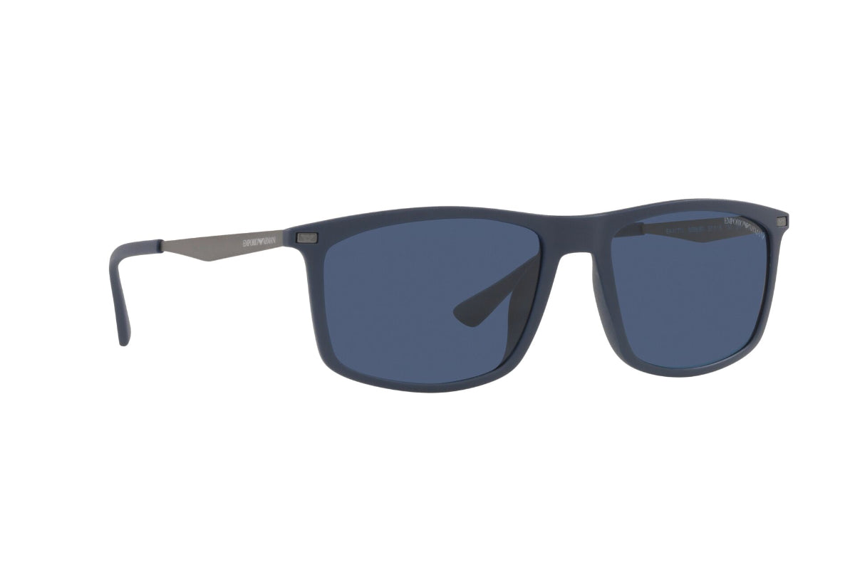 Lentes de Sol Matte Blue Emporio Armani