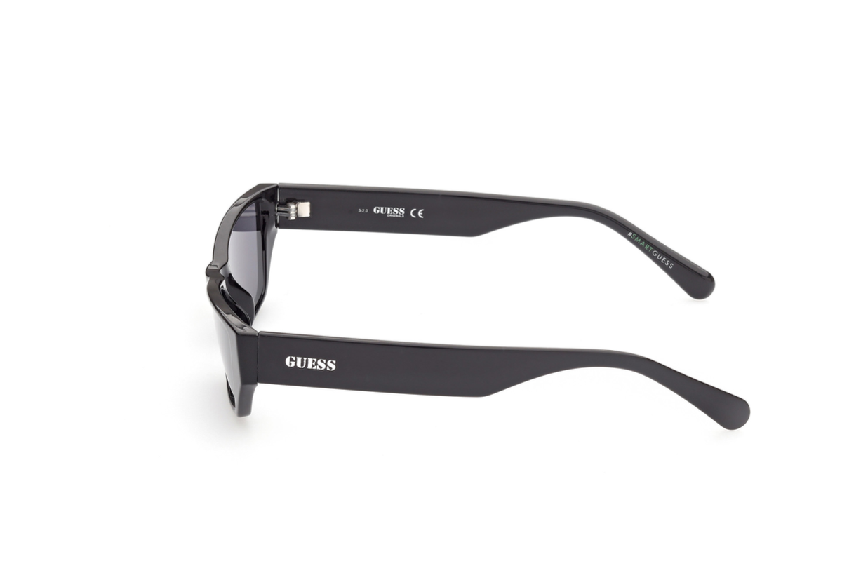 Lentes de Sol Negro Brillo Guess