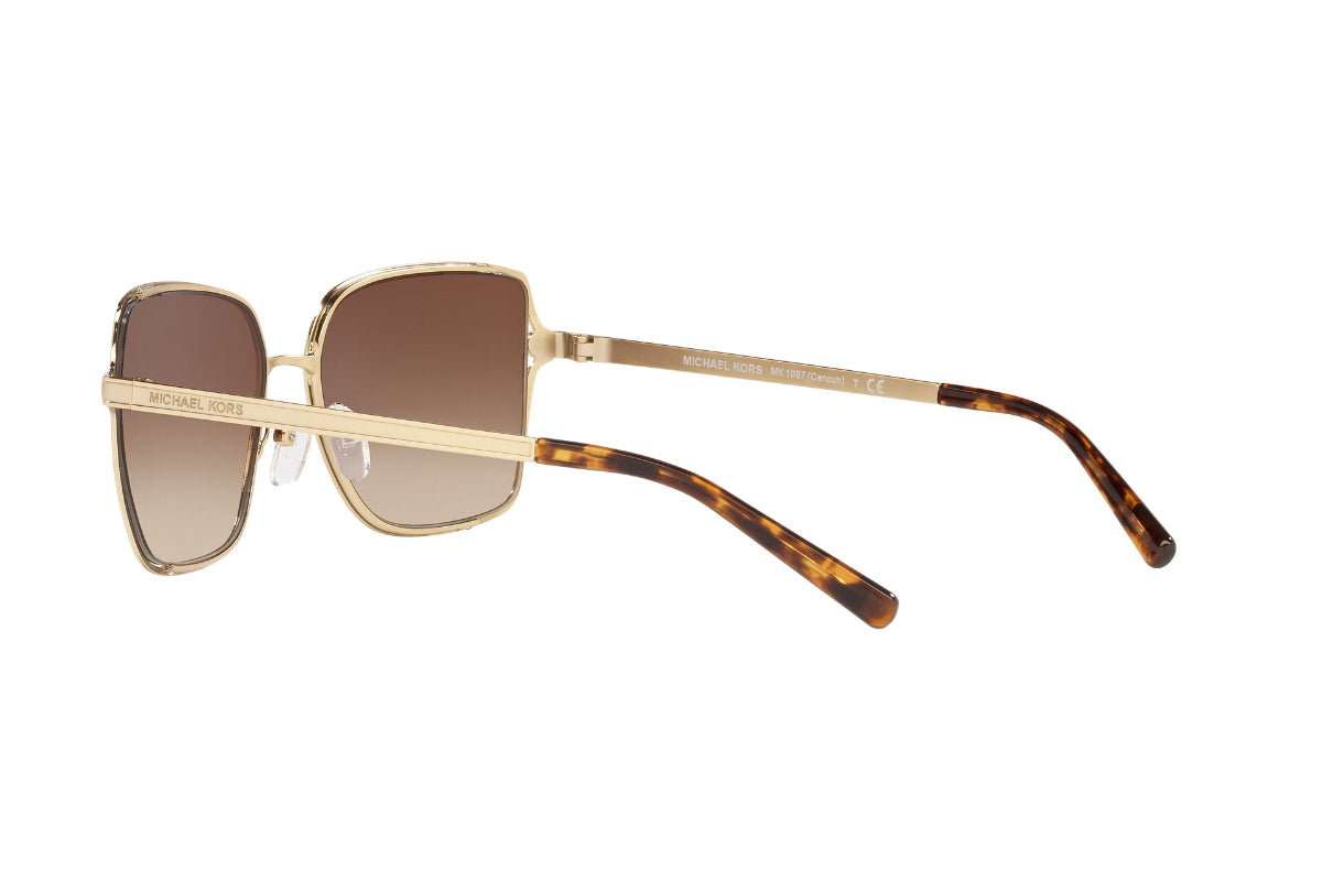 Lentes de Sol Cancun Satin Light Gold Michael Kors