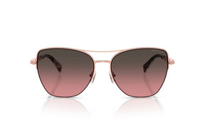Michael Kors Lentes de Sol Dorado Beach Degradados MK1163