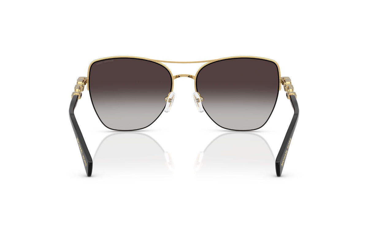 Michael Kors Lentes de Sol Dorado Beach Degradados MK1163