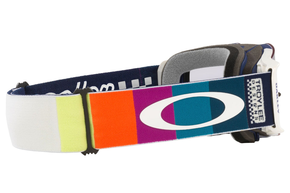 Mx Goggles Front Line Mx Tld Graph White Oakley