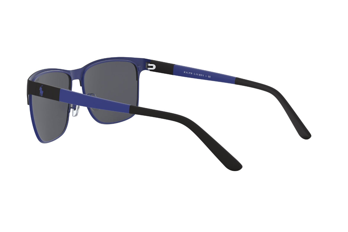 Lentes de Sol Matte Black On Matte Royal Polo