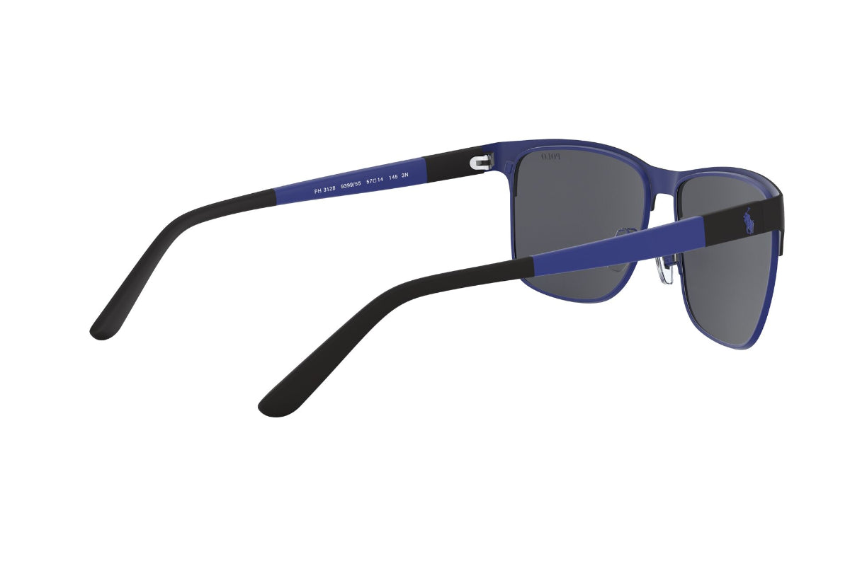 Lentes de Sol Matte Black On Matte Royal Polo