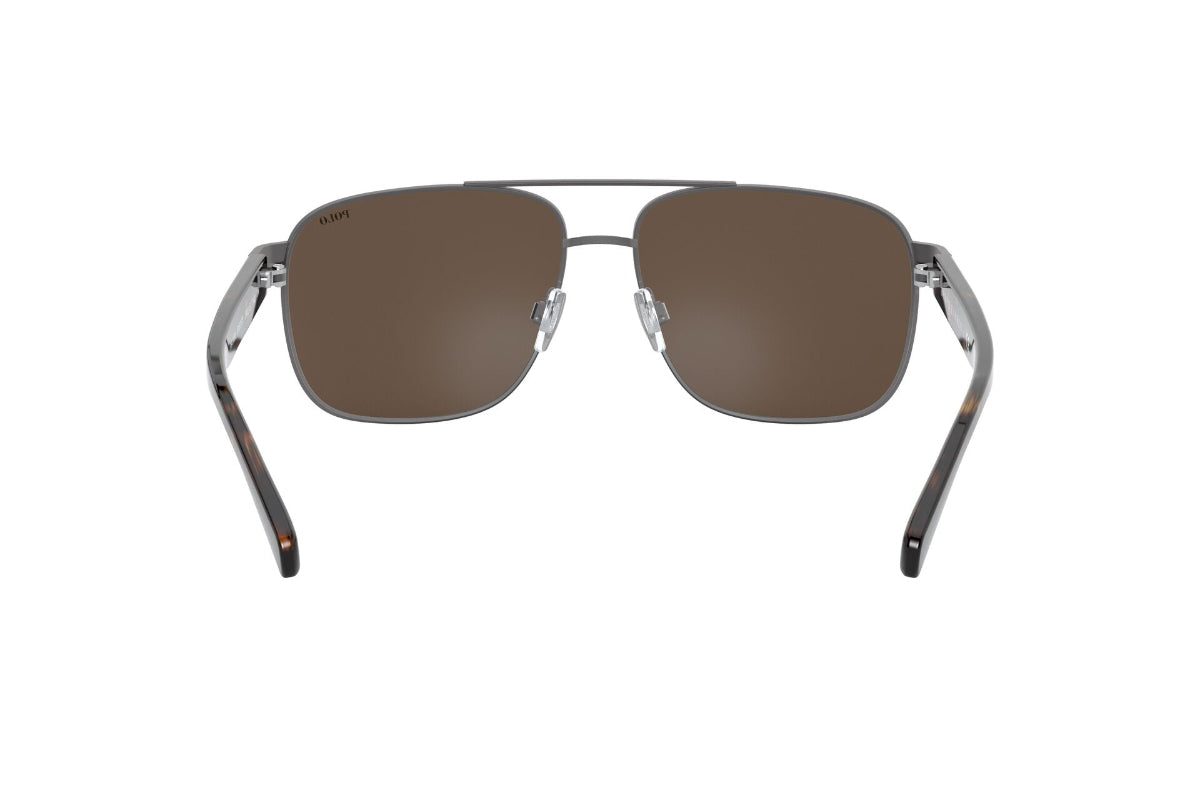 Lentes de Sol Semi Shiny Dark Gun Metal Polo