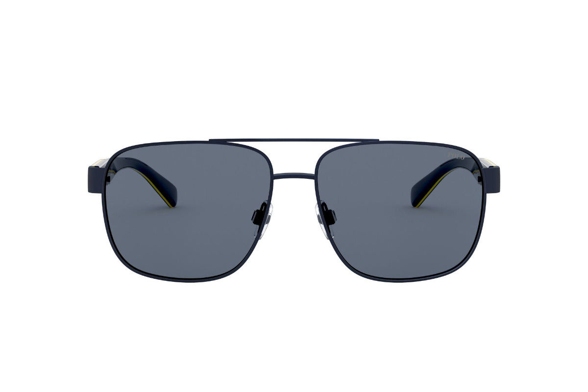 Lentes de Sol Matte Navy Blue Polo