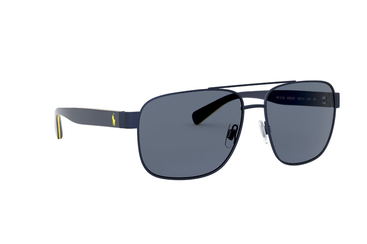 Lentes de Sol Matte Navy Blue Polo
