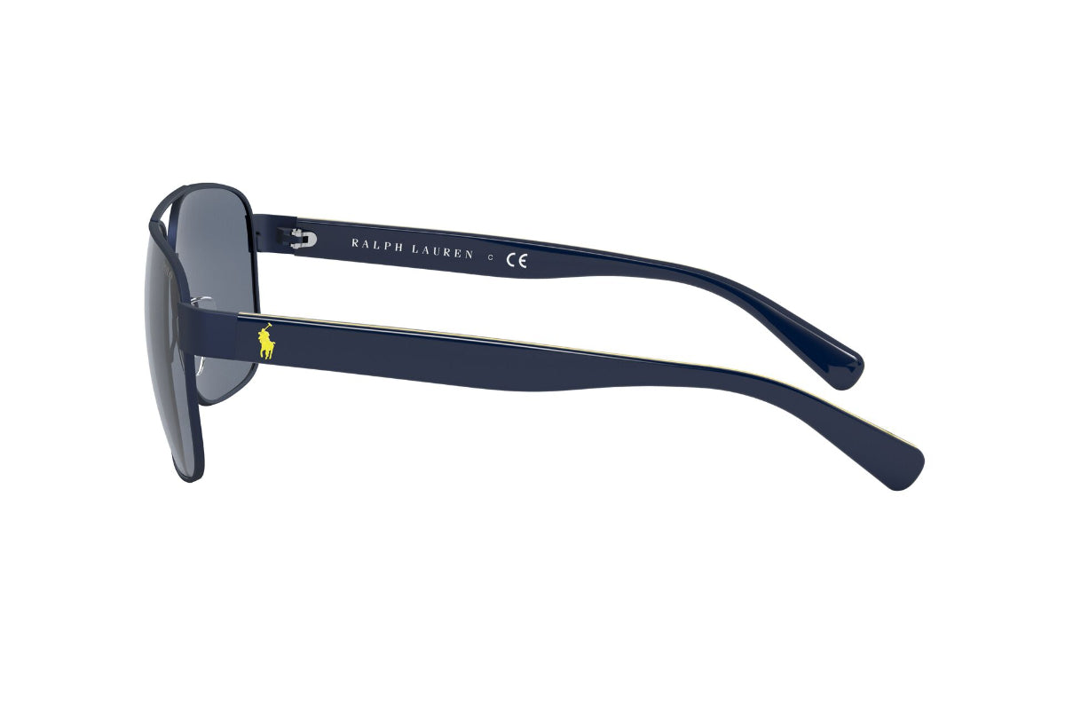 Lentes de Sol Matte Navy Blue Polo