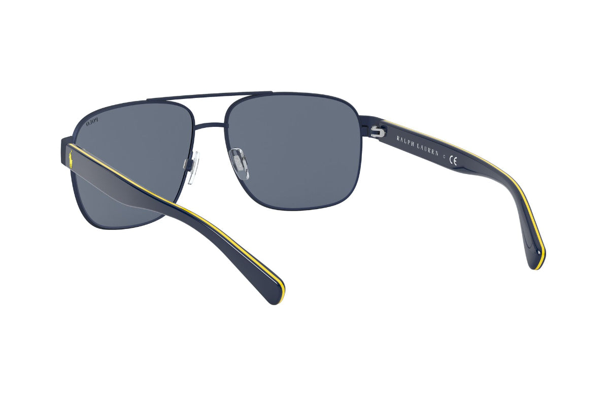 Lentes de Sol Matte Navy Blue Polo