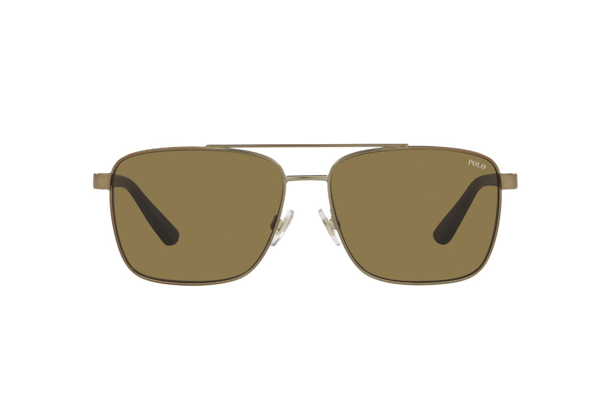 Lentes de Sol Semi Shiny Brass Polo