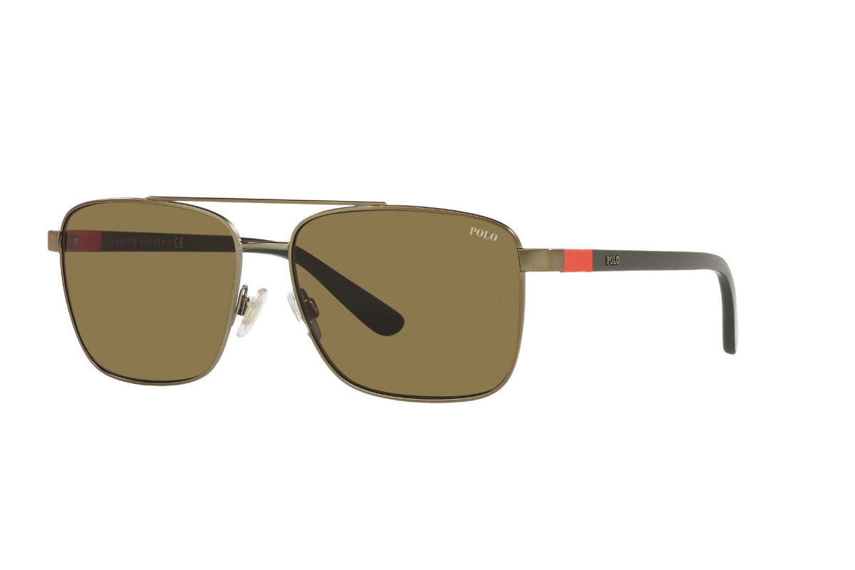 Lentes de Sol Semi Shiny Brass Polo
