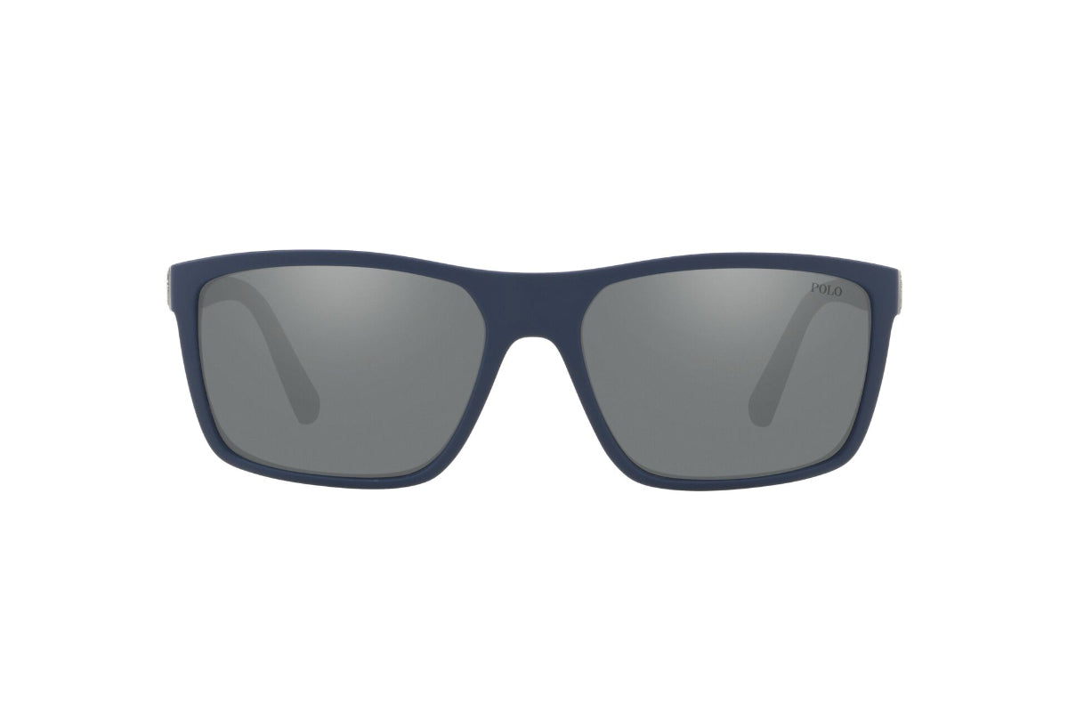 Lentes de Sol Matte Navy Blue Polo
