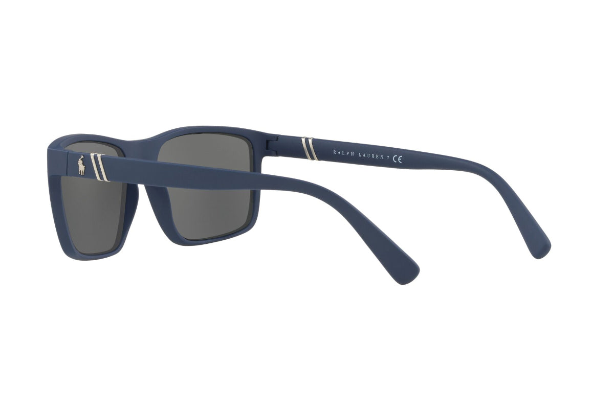 Lentes de Sol Matte Navy Blue Polo