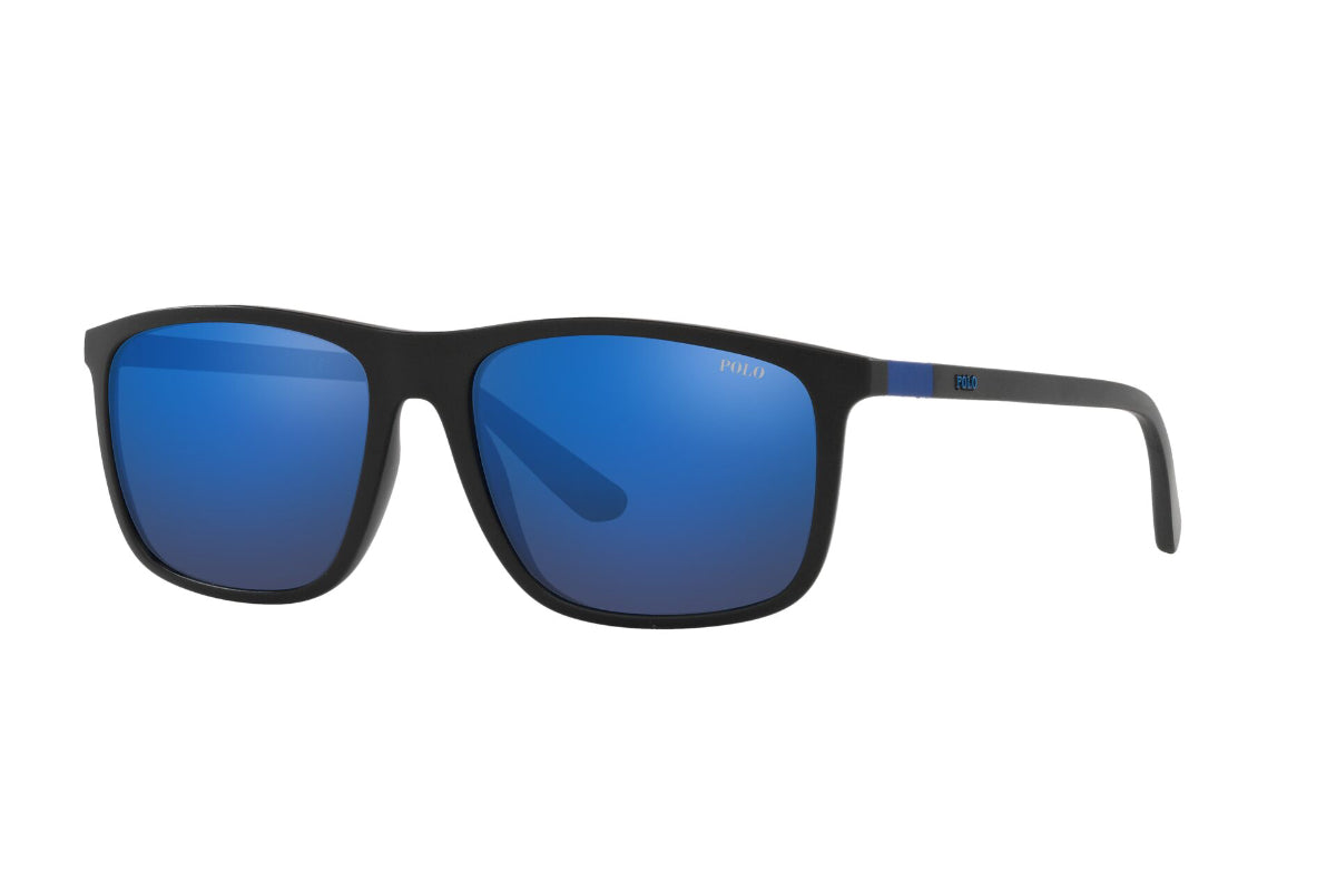 Lentes de Sol Matte Black Polo