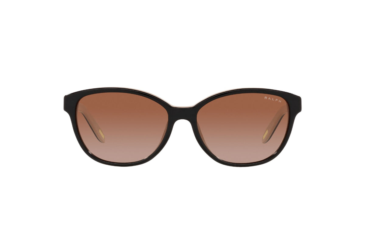 Lentes de Sol Shiny Black On Nude Ralph