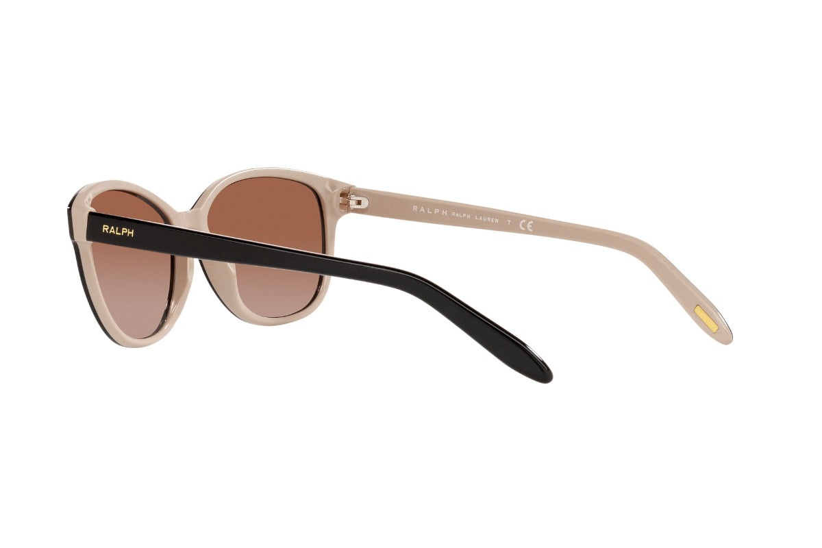 Lentes de Sol Shiny Black On Nude Ralph
