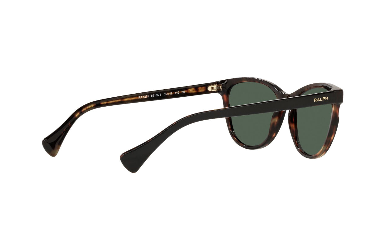 Lentes de Sol Shiny Black On Dark Havana Ralph