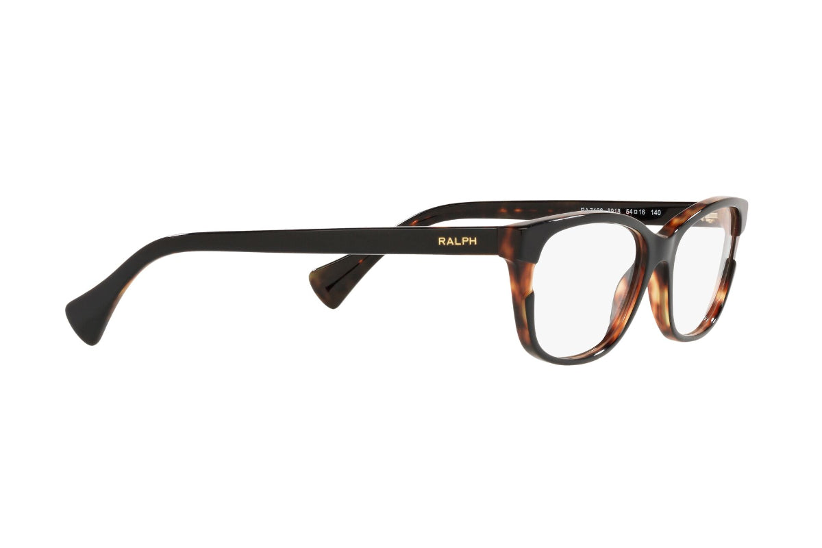 Lentes Ópticos Shiny Black On Dark Havana Ralph