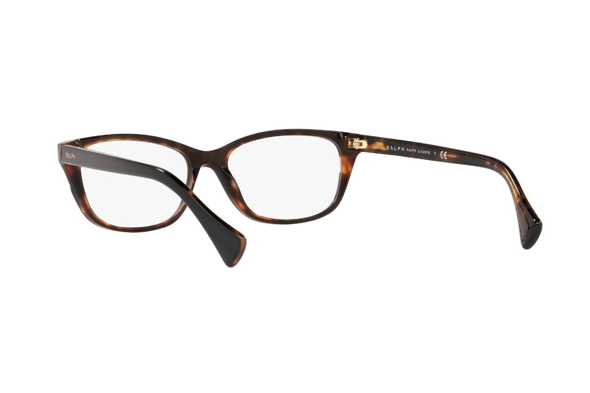 Lentes Ópticos Shiny Black On Dark Havana Ralph