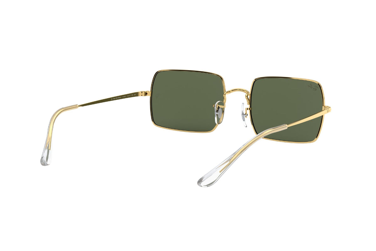 Lentes de Sol Rectangle Gold Green Ray-Ban