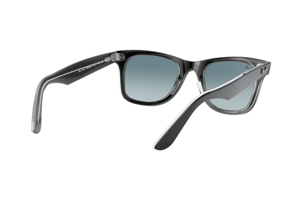 Lentes de Sol Wayfarer Black On Transparent Ray-Ban