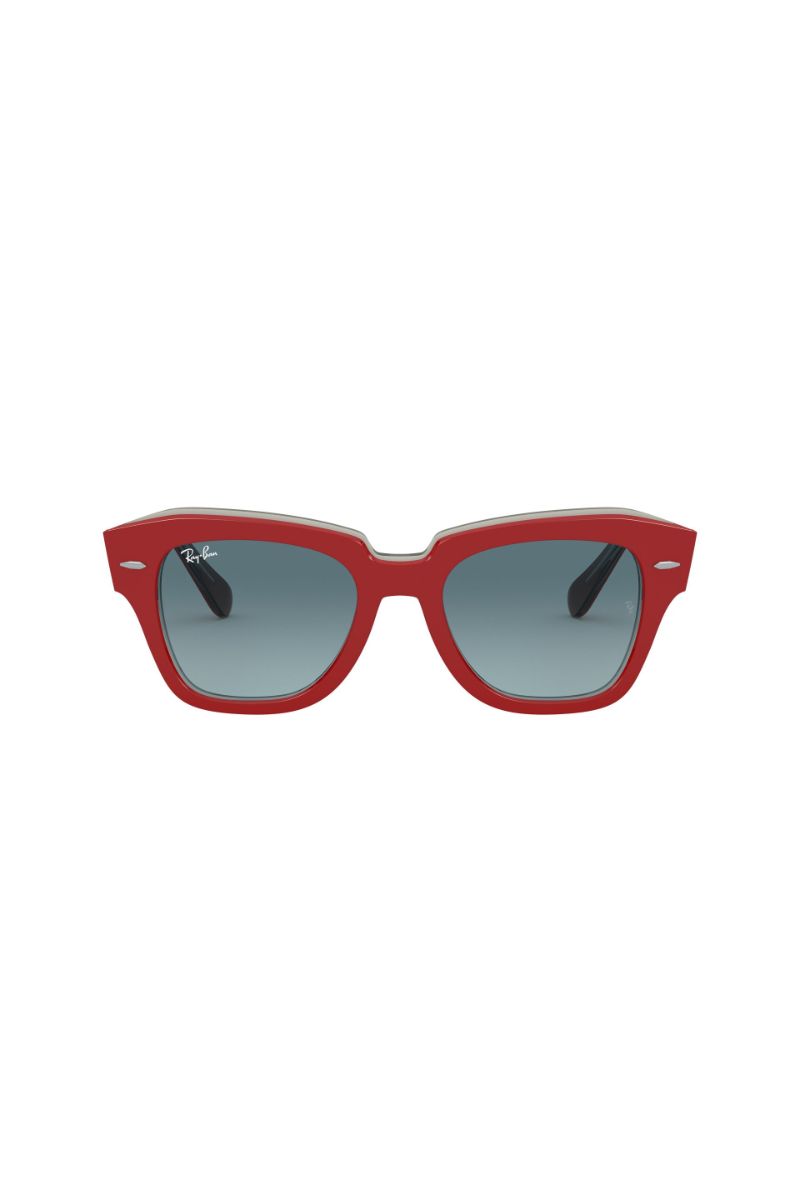 Lentes De Sol State Street Rojo Ray-Ban