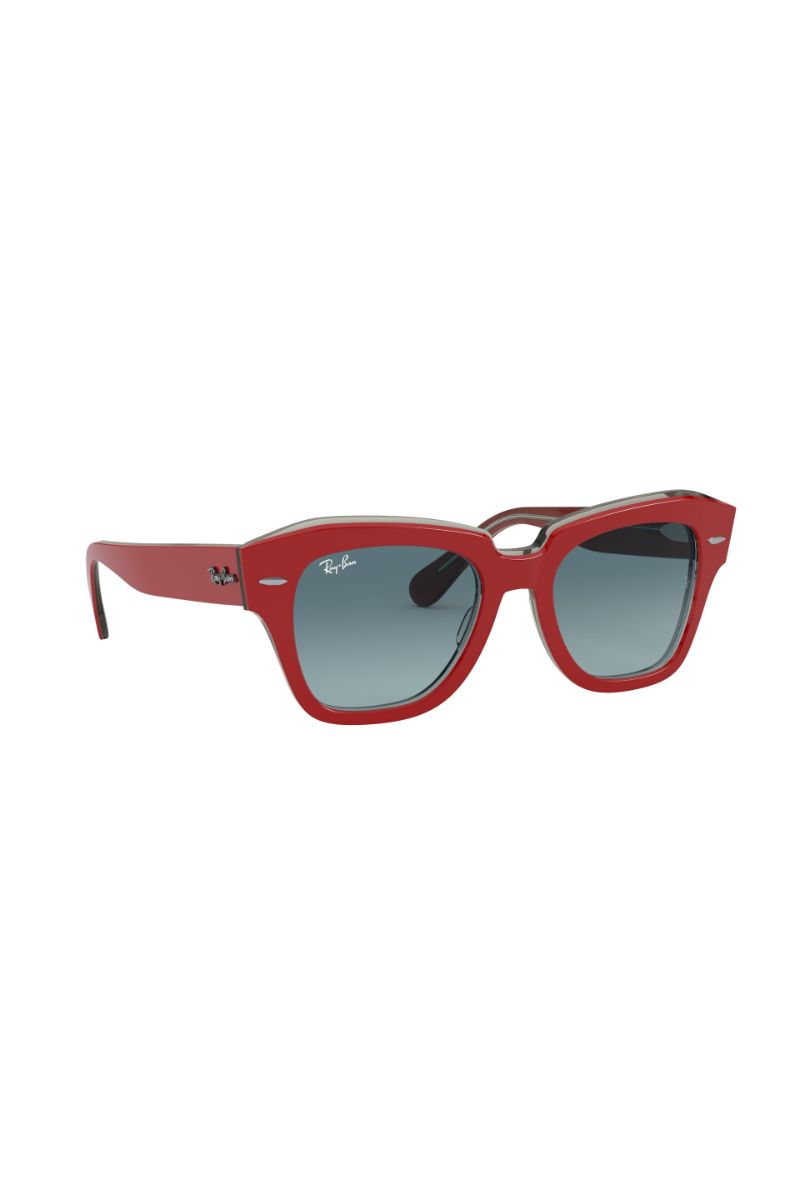 Lentes De Sol State Street Rojo Ray-Ban